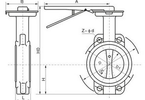 軟密封蝶閥 軟密封蝶閥