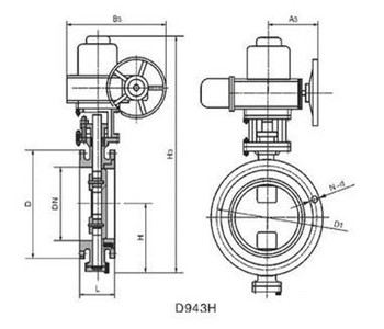 電動調(diào)節(jié)蝶閥 電動調(diào)節(jié)蝶閥